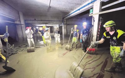 TARUA® completa il lavoro della motopompa idrovora