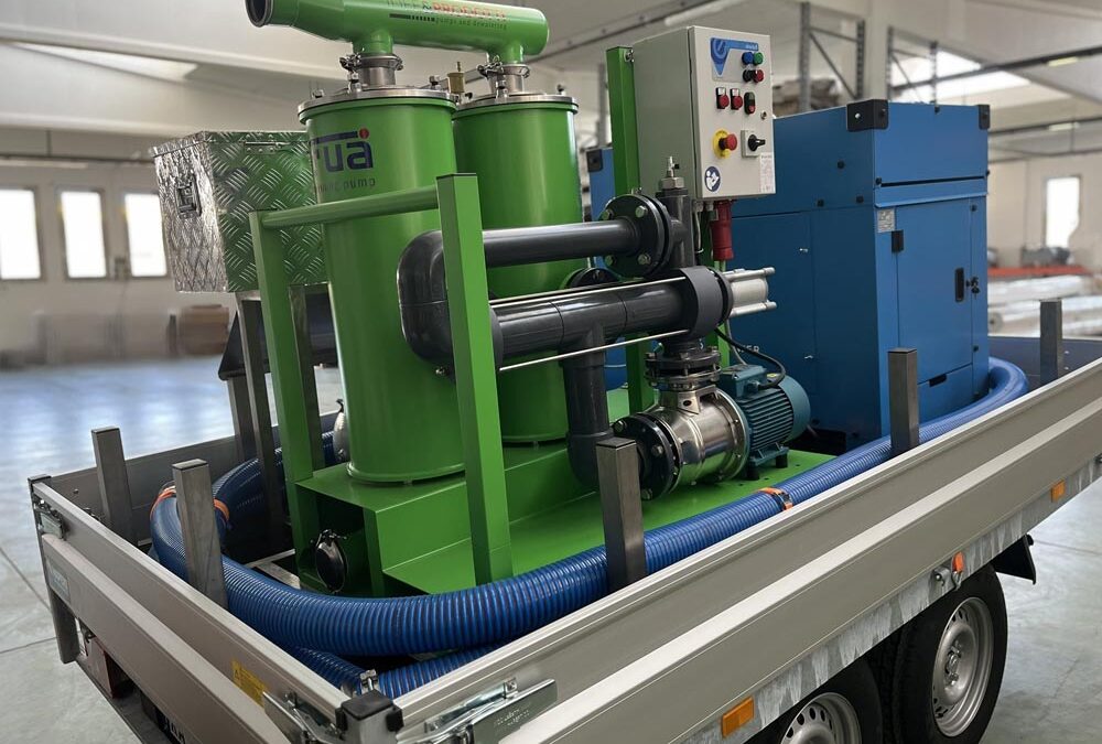 TARUA ® EMERGENCY al REAS 2025: il sistema di pompaggio pronto all’uso per fanghi