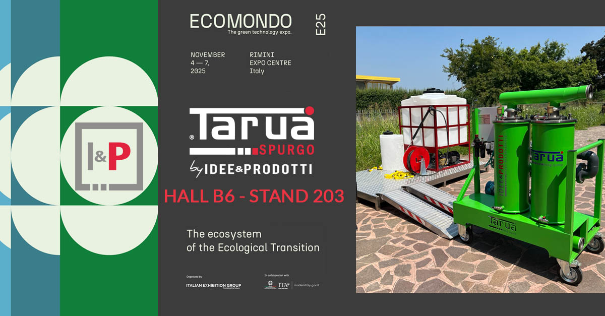 Ecomondo 2025 - Tarua spurgo by Idee e Prodotti