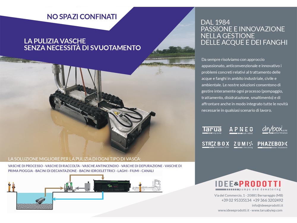 Ecomondo 2025-Tarua spurgo sistema di pompaggio modulare