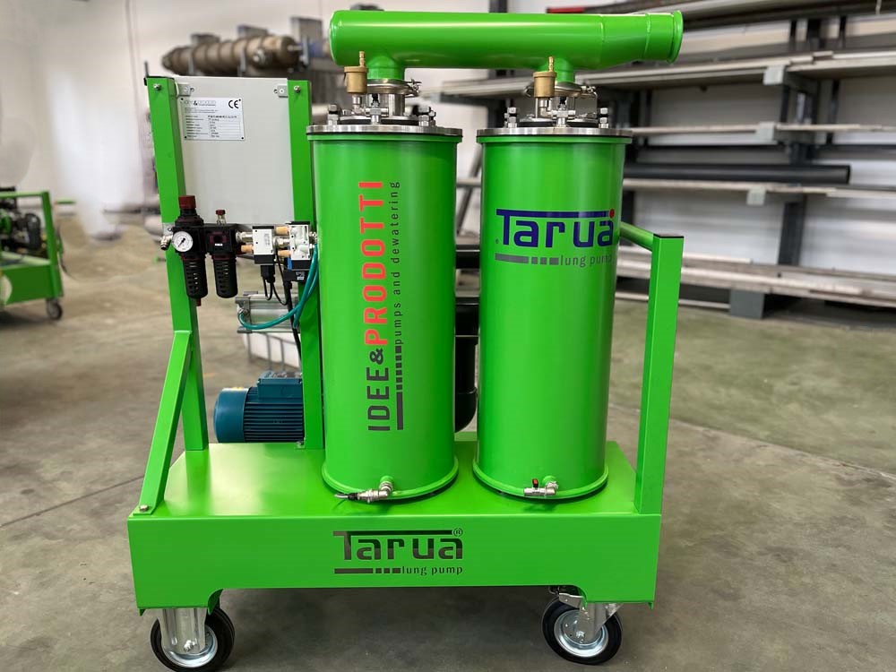 Tarua® positive displacement pump — industrial self-priming pump by IDEE E PRODOTTI